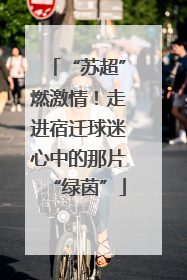 “苏超”燃激情！走进宿迁球迷心中的那片“绿茵”