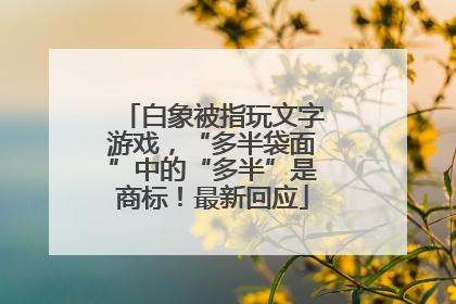 白象被指玩文字游戏，“多半袋面”中的“多半”是商标！最新回应