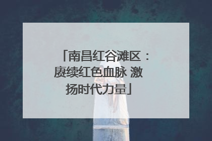 南昌红谷滩区：赓续红色血脉 激扬时代力量