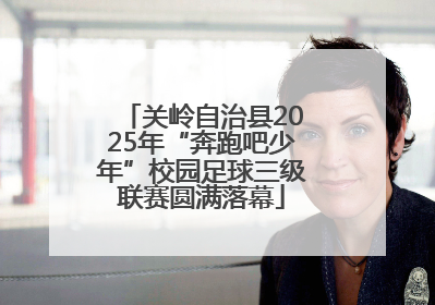 关岭自治县2025年“奔跑吧少年”校园足球三级联赛圆满落幕