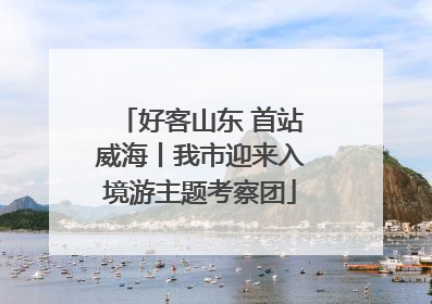 好客山东 首站威海丨我市迎来入境游主题考察团