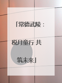 常德武陵：税月童行 共筑未来
