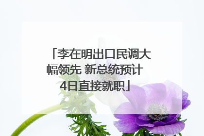 李在明出口民调大幅领先 新总统预计4日直接就职