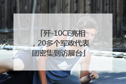 歼-10CE亮相，20多个军政代表团密集到访展台