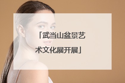 武当山盆景艺术文化展开展