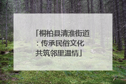 桐柏县清淮街道：传承民俗文化 共筑邻里温情