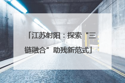 江苏射阳：探索“三链融合”助残新范式