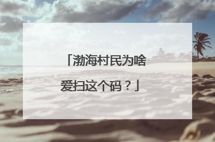 渤海村民为啥爱扫这个码？