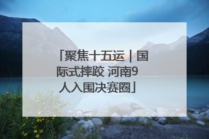 聚焦十五运｜国际式摔跤 河南9人入围决赛圈