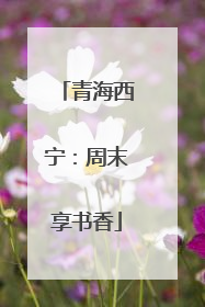 青海西宁：周末享书香