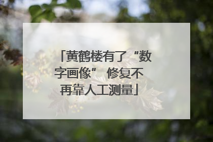 黄鹤楼有了“数字画像” 修复不再靠人工测量