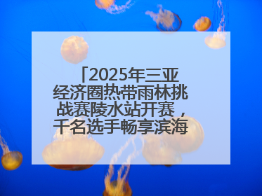 2025年三亚经济圈热带雨林挑战赛陵水站开赛，千名选手畅享滨海雨林风情